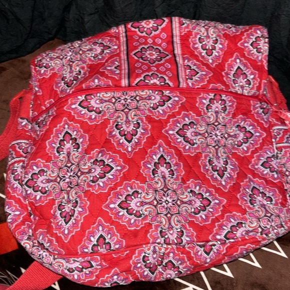 Vera Bradley Frankly Scarlet Messenger Bag - Picture 2 of 5